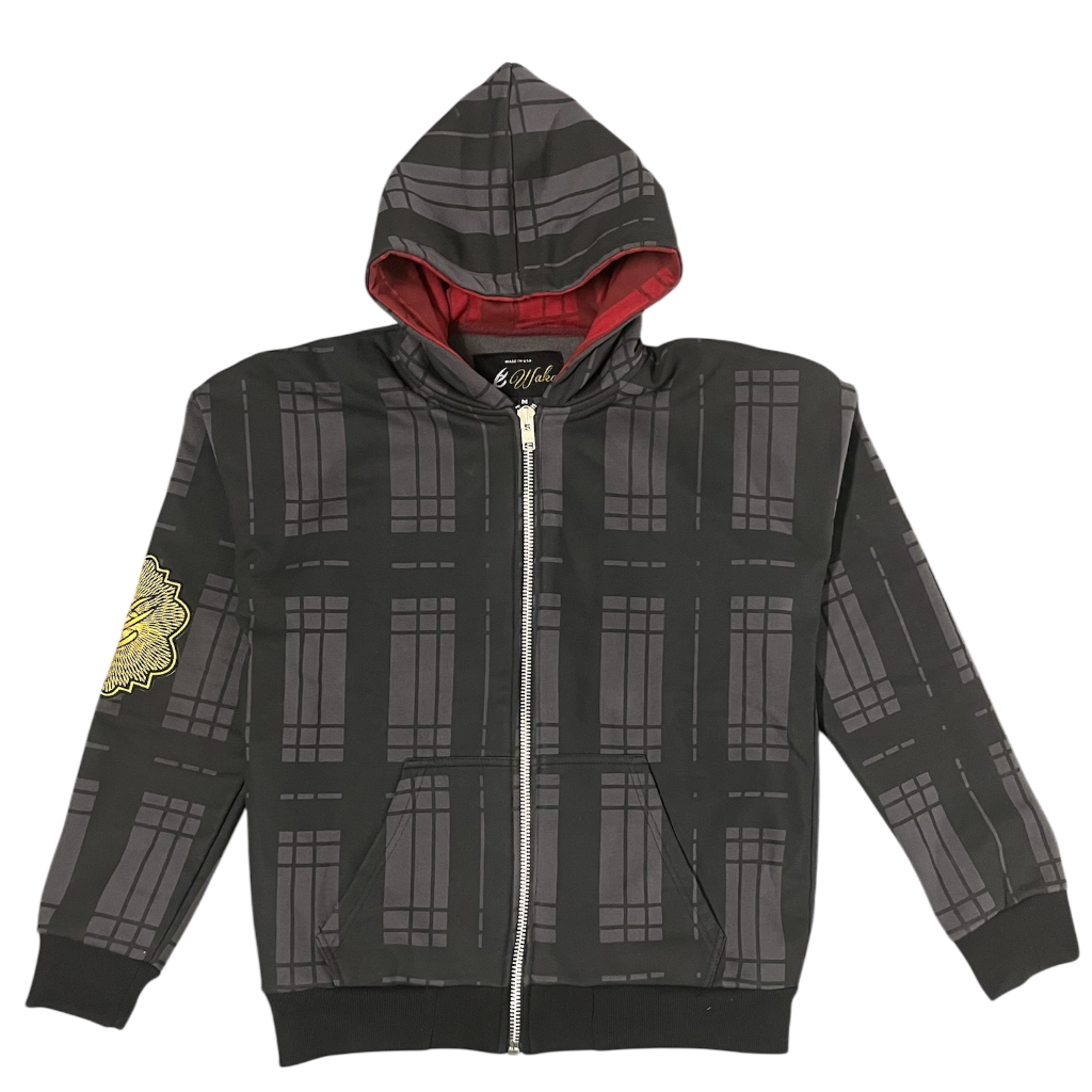 Plaid Wako Hoodie V1