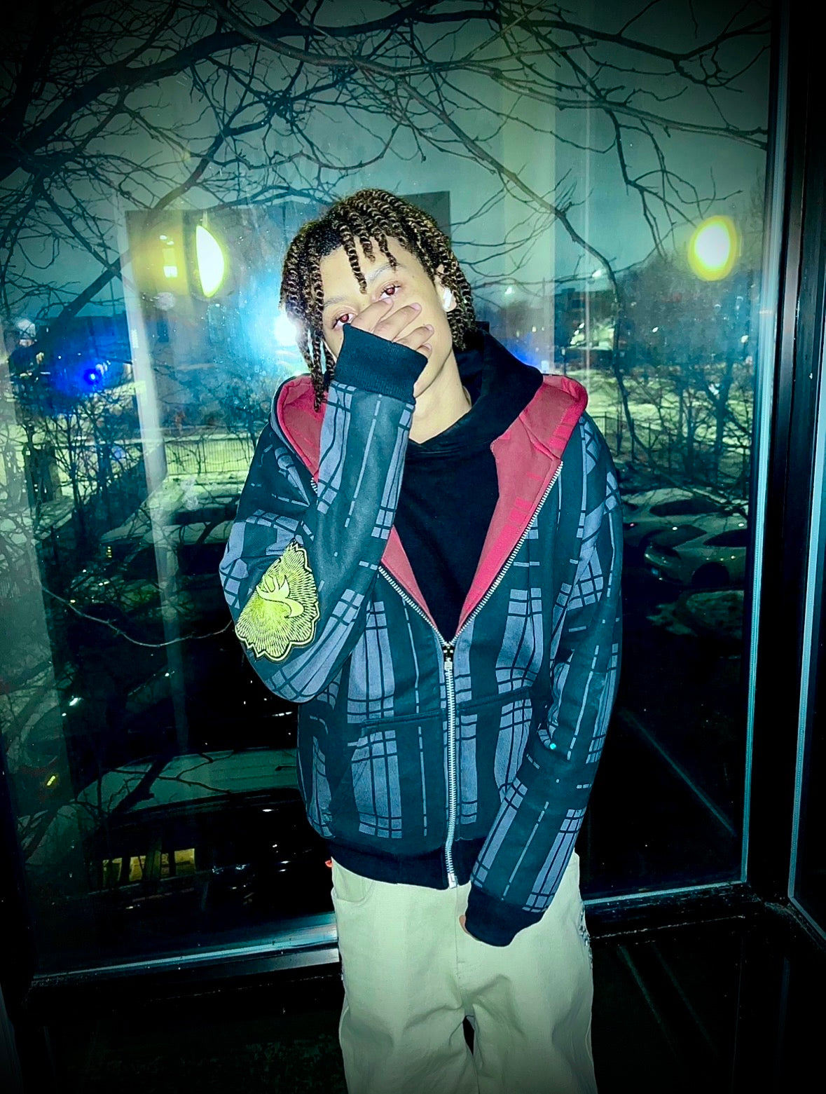 PLAID WAKO HOODIE V2 (PRE-ORDER)